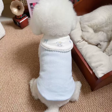 寵物秋冬可拆裝護肚超蓬鬆雲感夾棉狗狗貓咪秋冬寵物比熊衣服